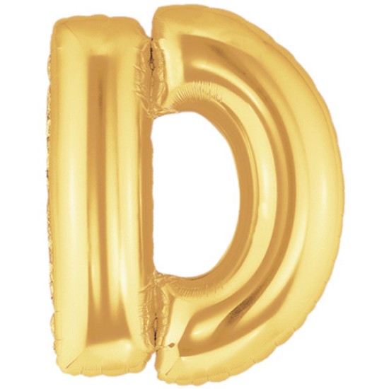 36吋大金色字母鋁膜氣球D