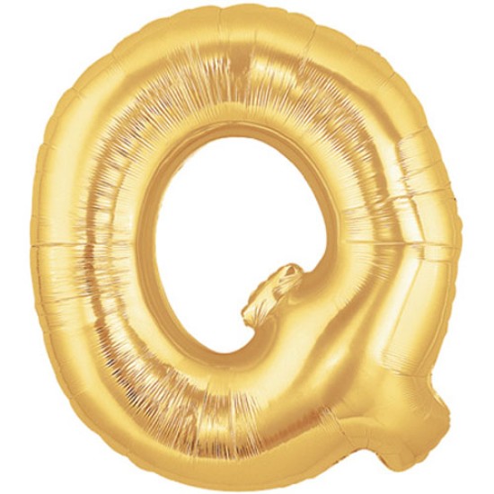 36吋大金色字母鋁膜氣球Q