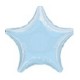 07126     18吋粉藍色星星鋁膜氣球