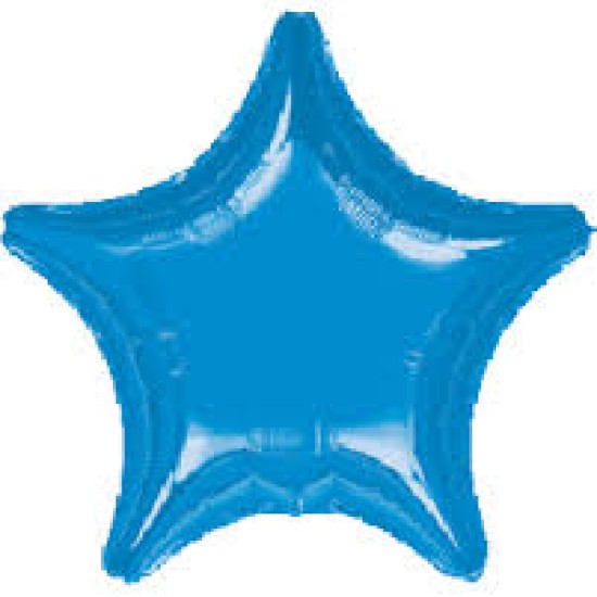 16239     32'' 藍色星星鋁膜氣球