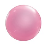 桃紅色水晶氣球 