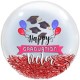 P005 快樂畢業帽水晶氣球