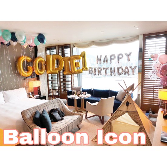 Hotel006   酒店生日氣球佈置套餐F