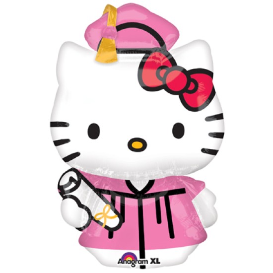 28074 31" Hello Kitty 畢業氣球